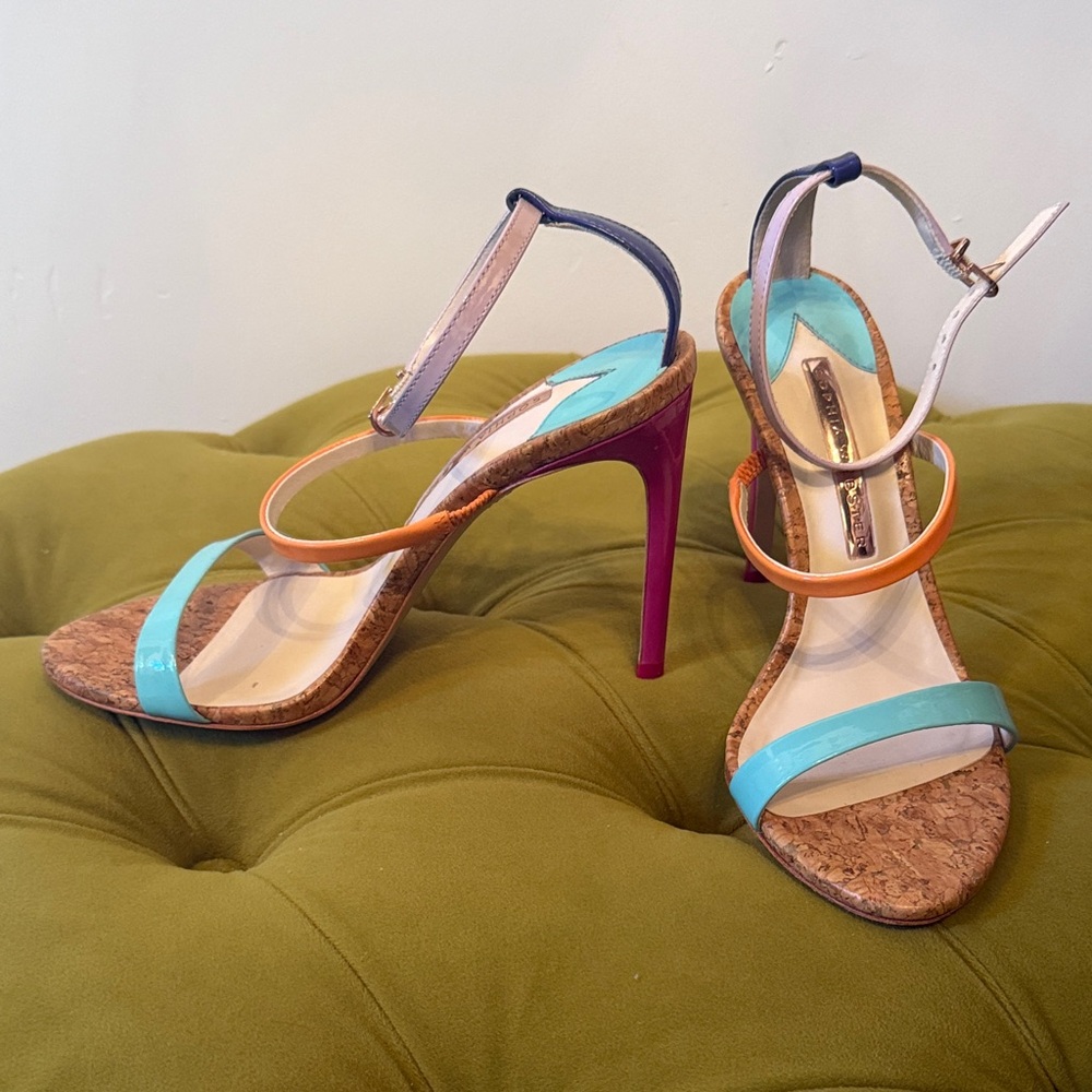 SOPHIA WEBSTER Colorful Strappy Women's Heels